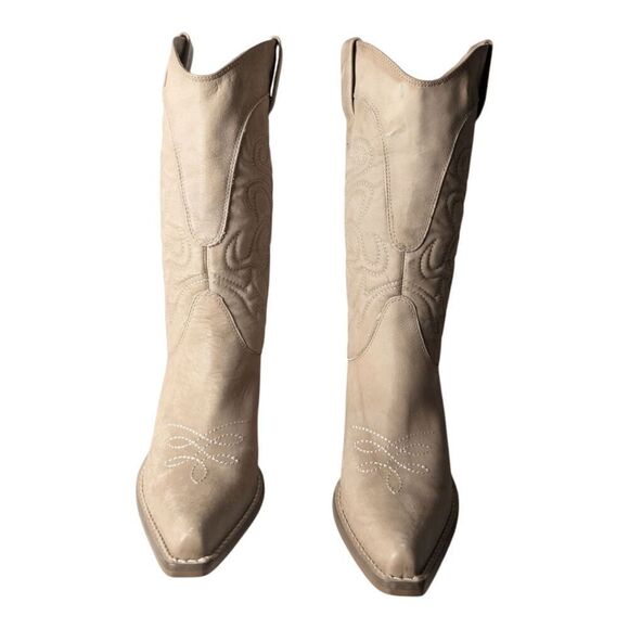 NWOB PENNY LOVES KENNY High Noon Leather Western Boot Size 6 - Picture 4 of 9